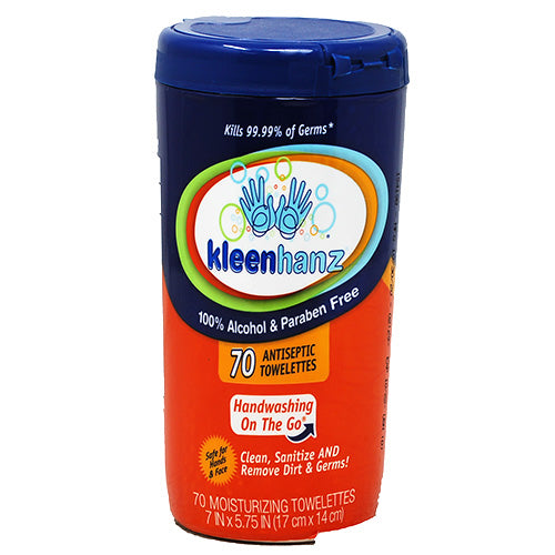 KLEEN HANZ TOWELETTES 70CT(10/22)