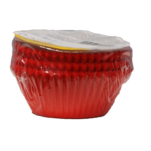 WILTON BAKING CUP RED STANDARD 75CT