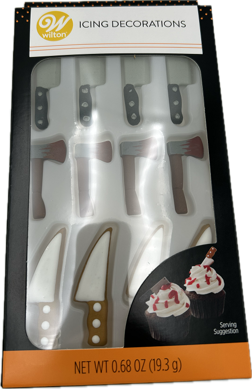 HALLOWEEN ICING DECORATION ROYAL GORY MIXED 12 CT NI BEST BUY: 11/2025