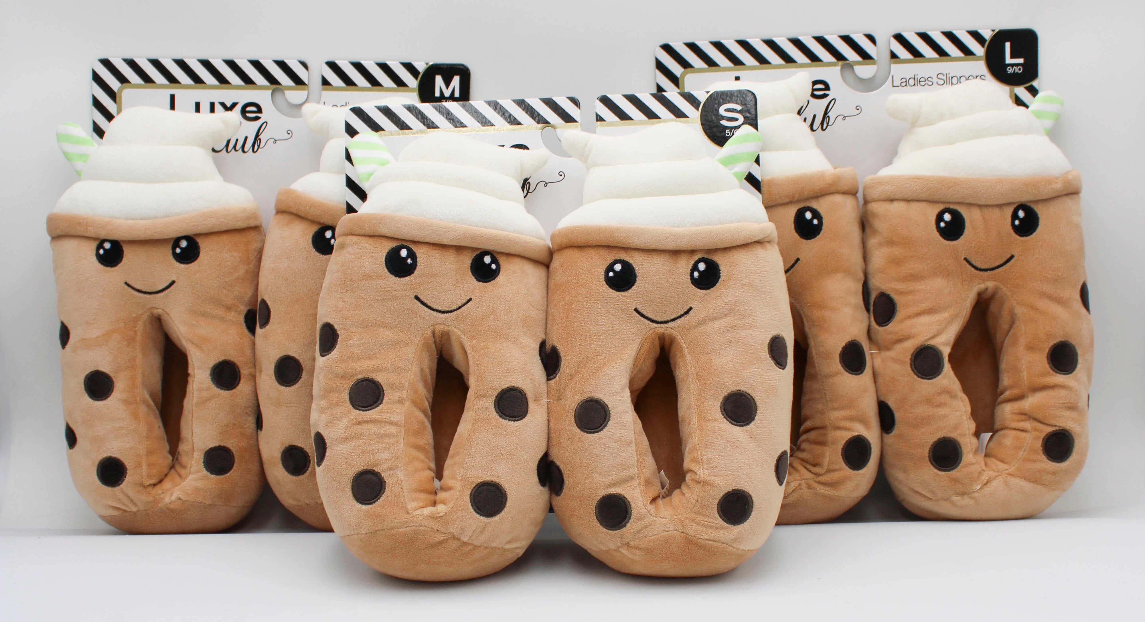 CLASSIC BOBA SLIPPERS- ASST SIZES S 5/6 M 7/8 L 9/10