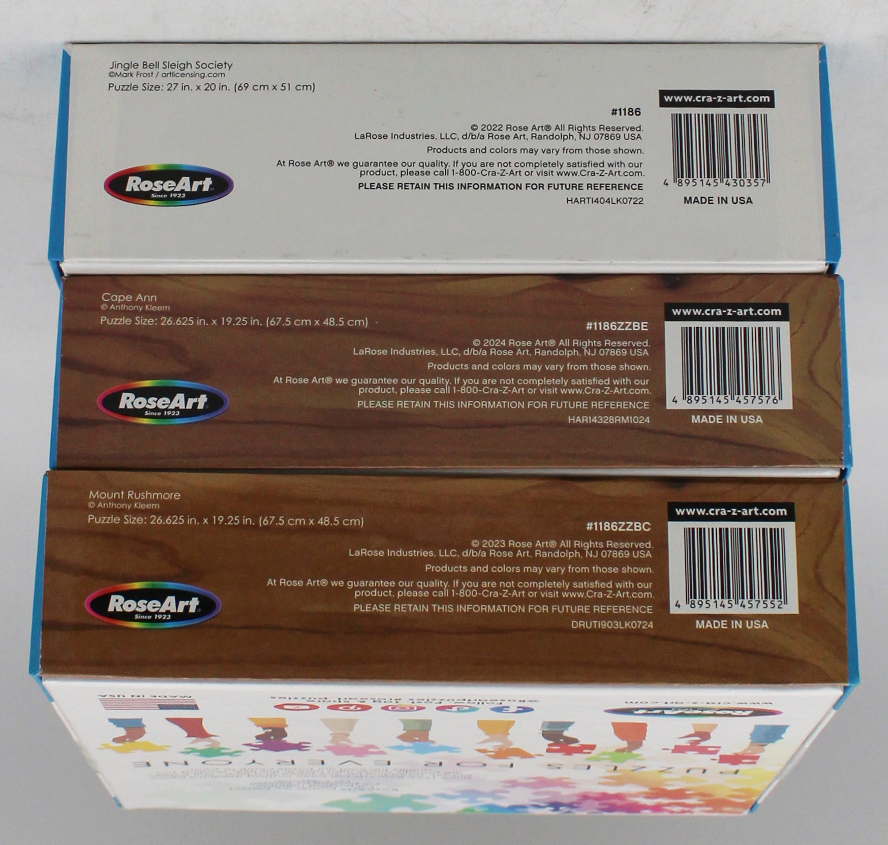 HOME COUNTRY 1000pc PUZZLE ASSORTMENT