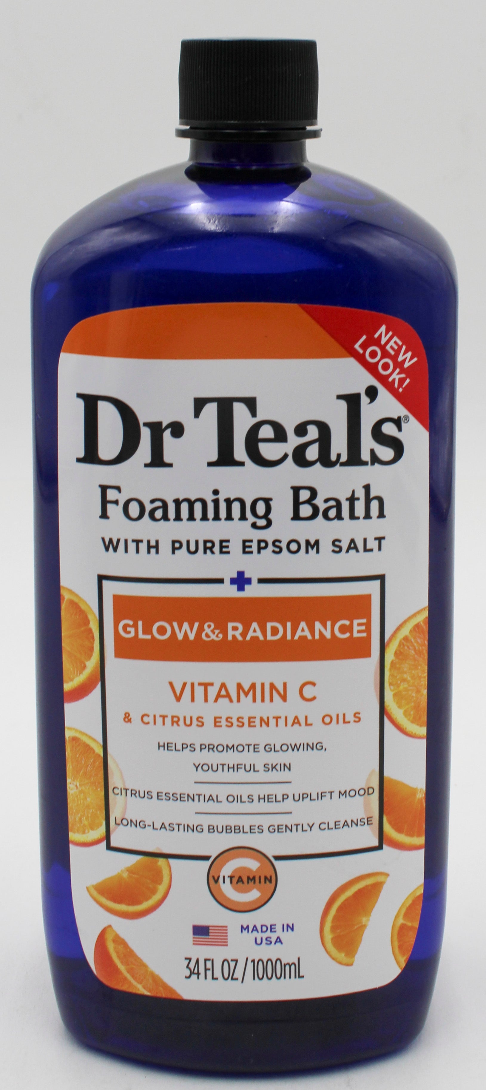 SP DR TEAL'S FOAMING BATH 34-oz GLOW & RADIANCE NI