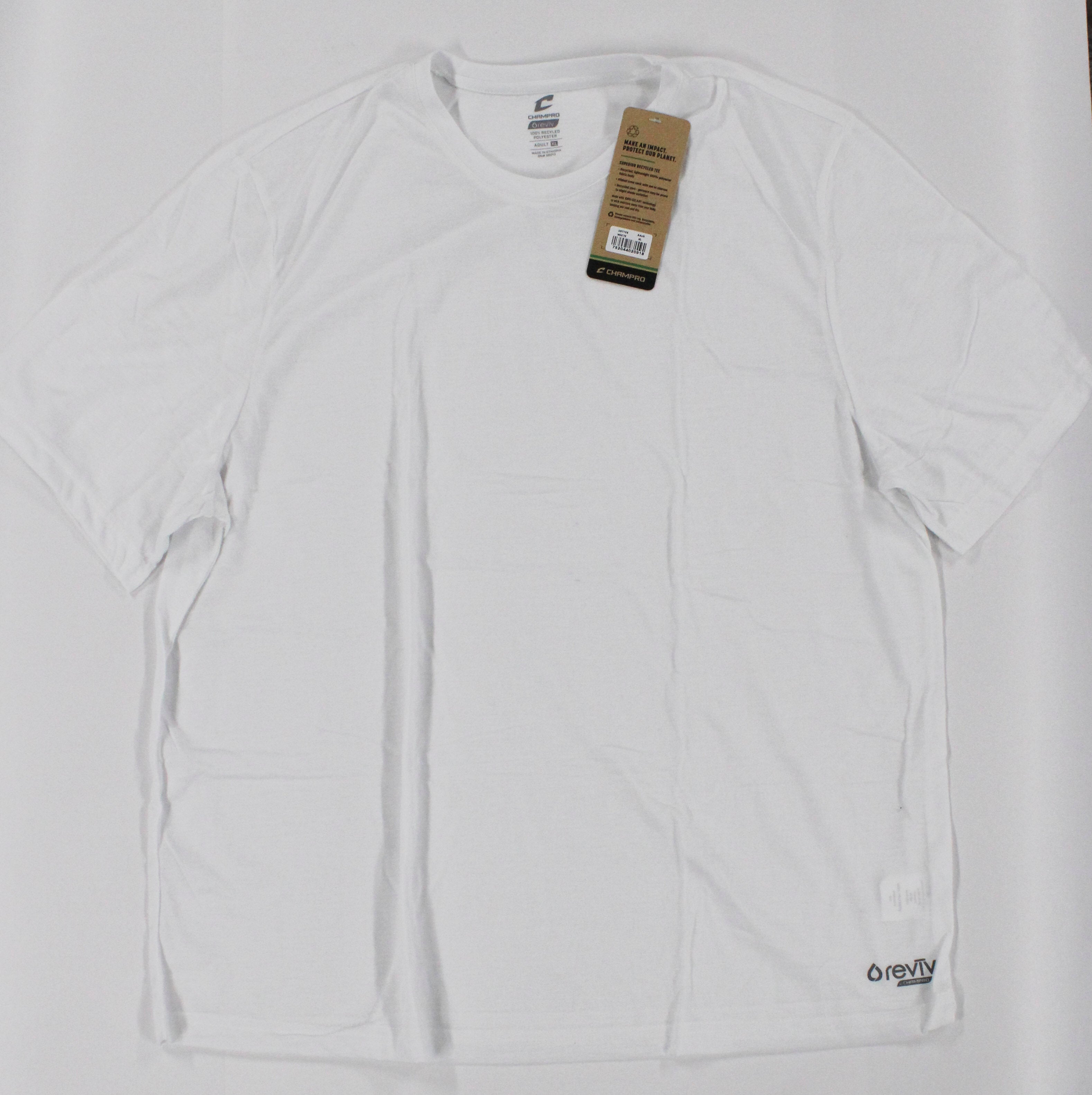 T-SHIRT - ADULT -WHITE- XL