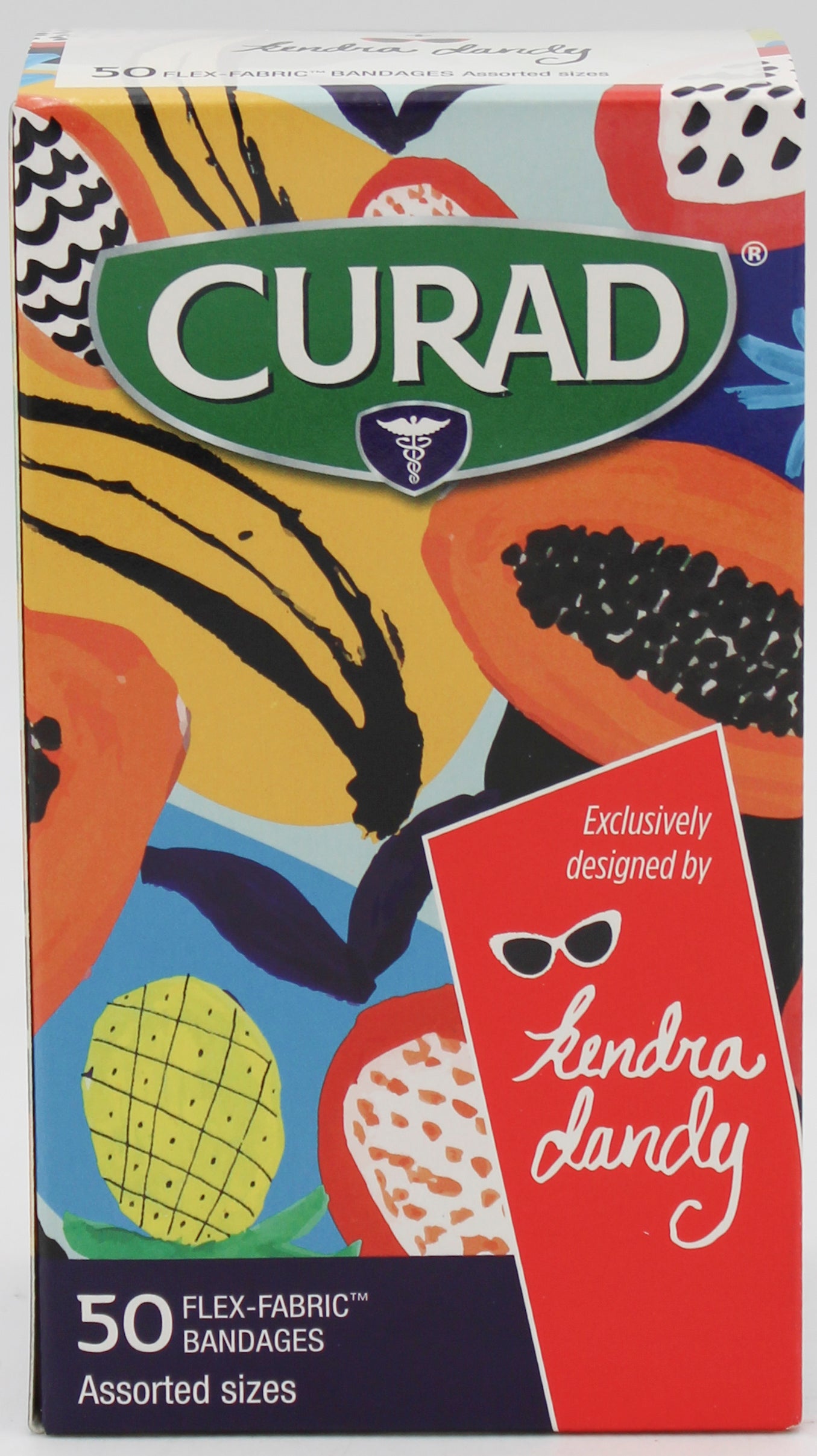 CURAD KENDRA DANDY 50CT BANDAGES, ASST SIZE NI.
