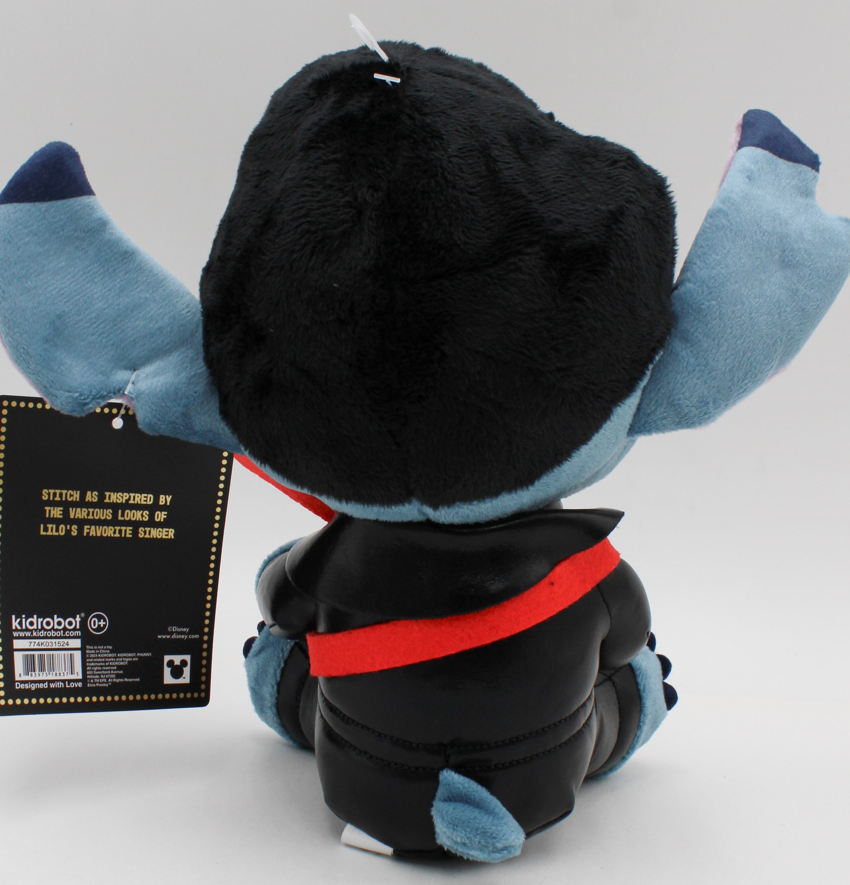 DISNEY LILO & STITCH 8" PLUSH COMEBACK ELVIS STITCH