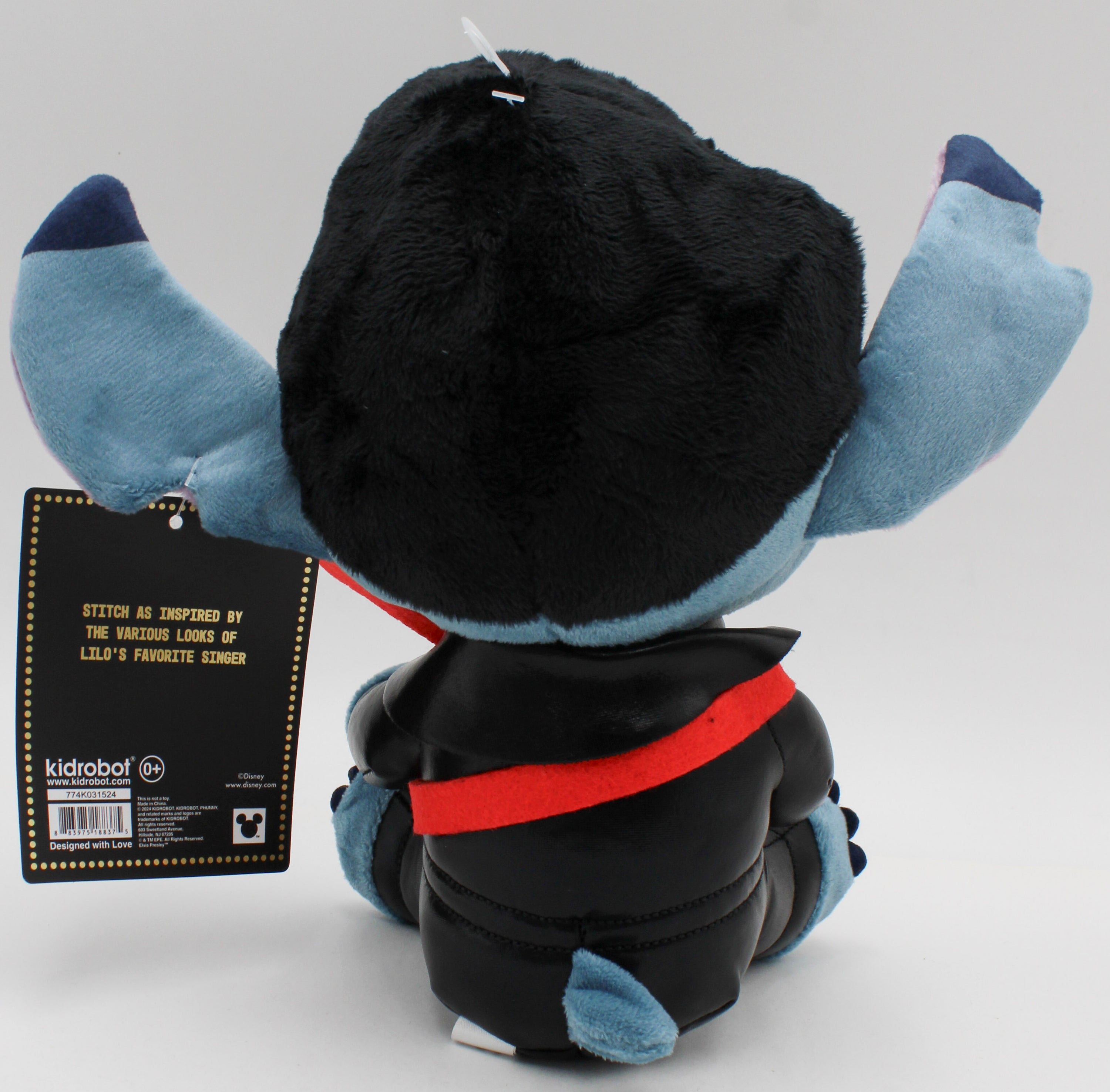 DISNEY LILO & STITCH 8" PLUSH COMEBACK ELVIS STITCH