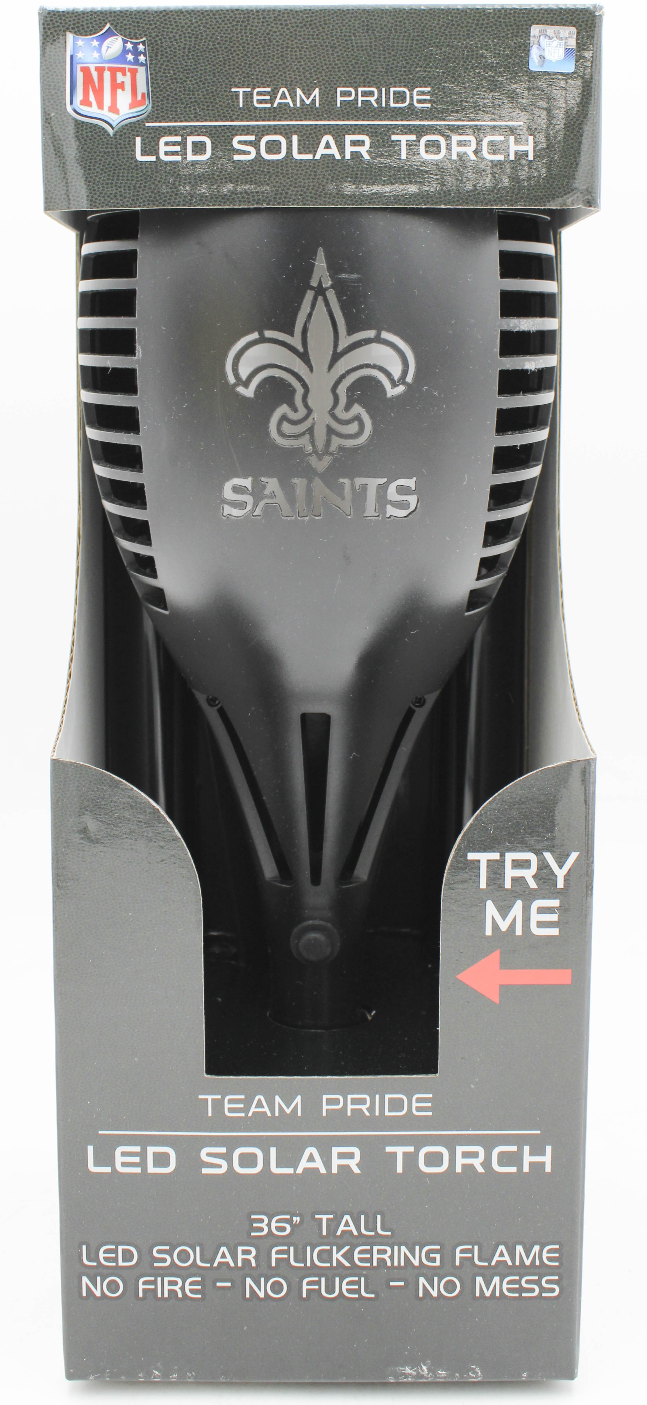 NFL NEW ORLEANS SAINTS LED SOLAR TORCH  36"