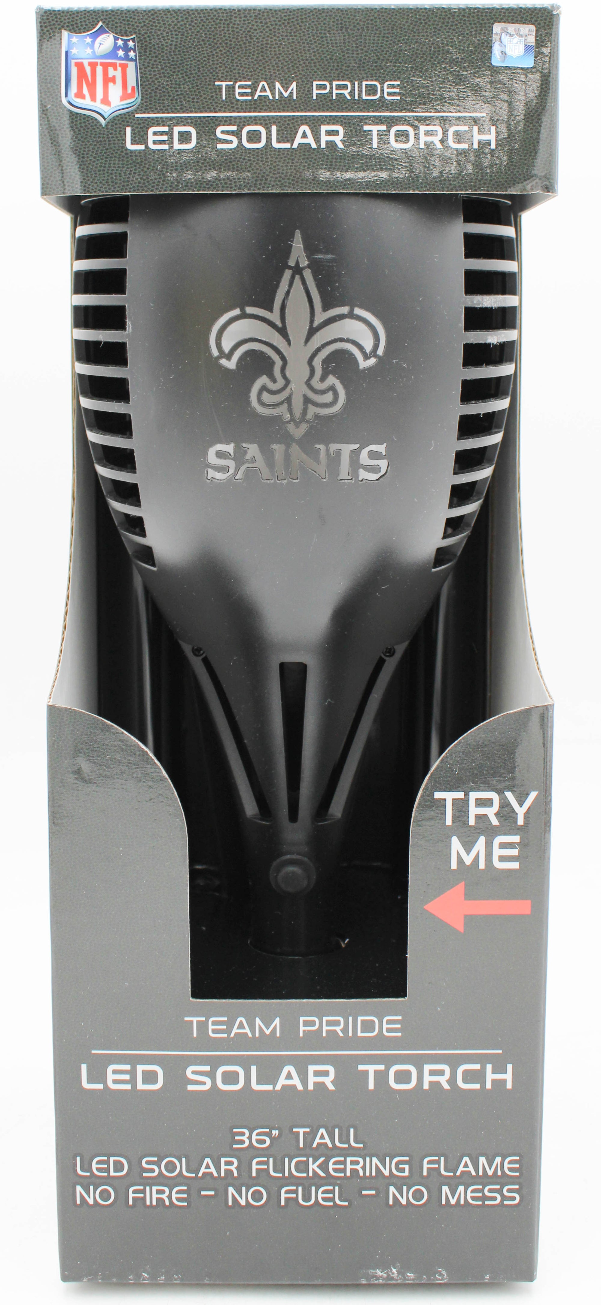NEW ORLEANS SAINTS LED SOLAR TORCH  36"