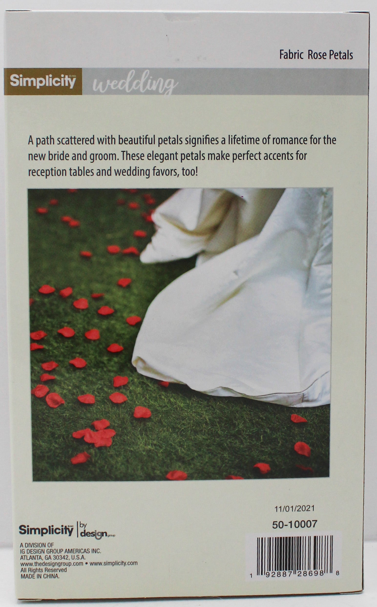 250CT RED ROSE PETALS