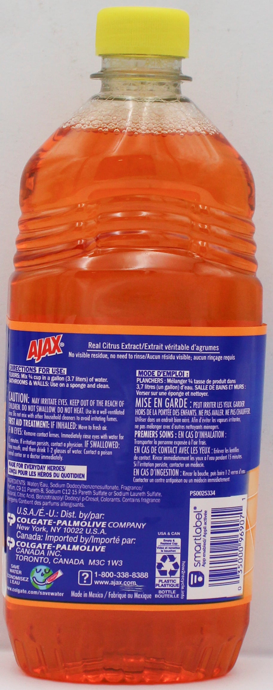 AJAX MULTI PURPOSE CLEANER 16.9oz ORANGE NI