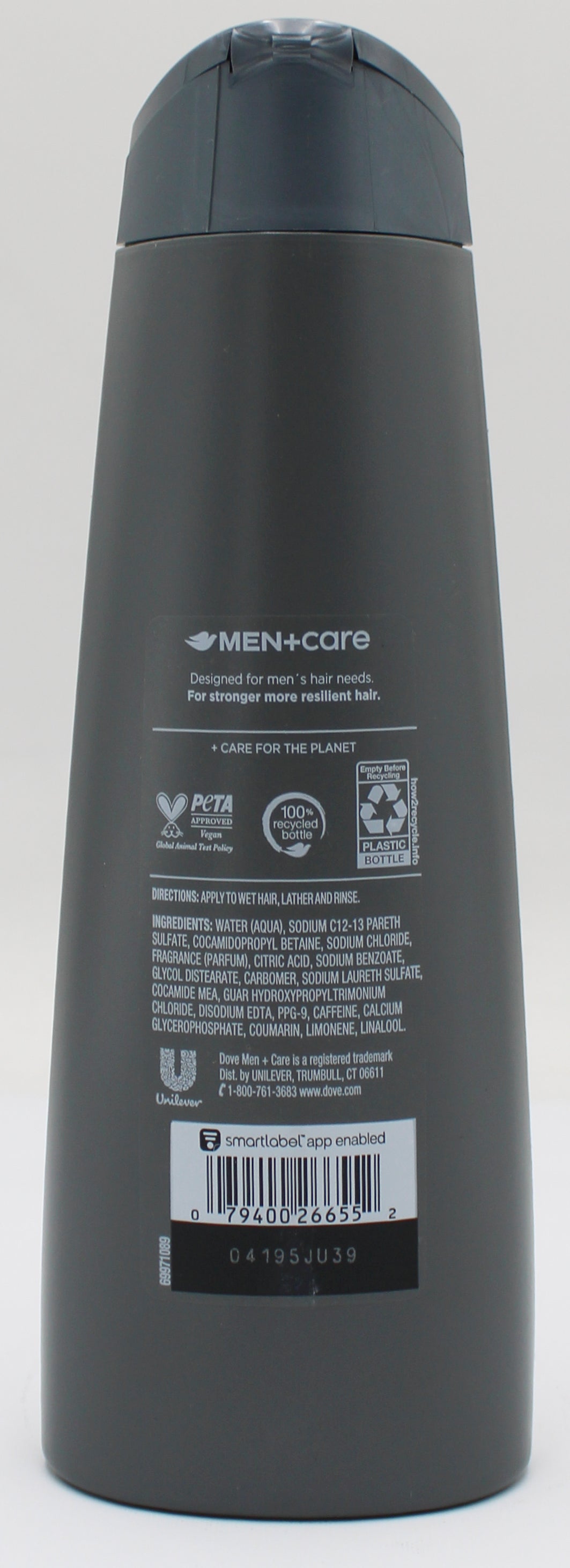 DOVE MEN + CARE THICK AND STRONG FORTIFYING 2IN1 SHAMPOO AND CONDITIONER 12oz