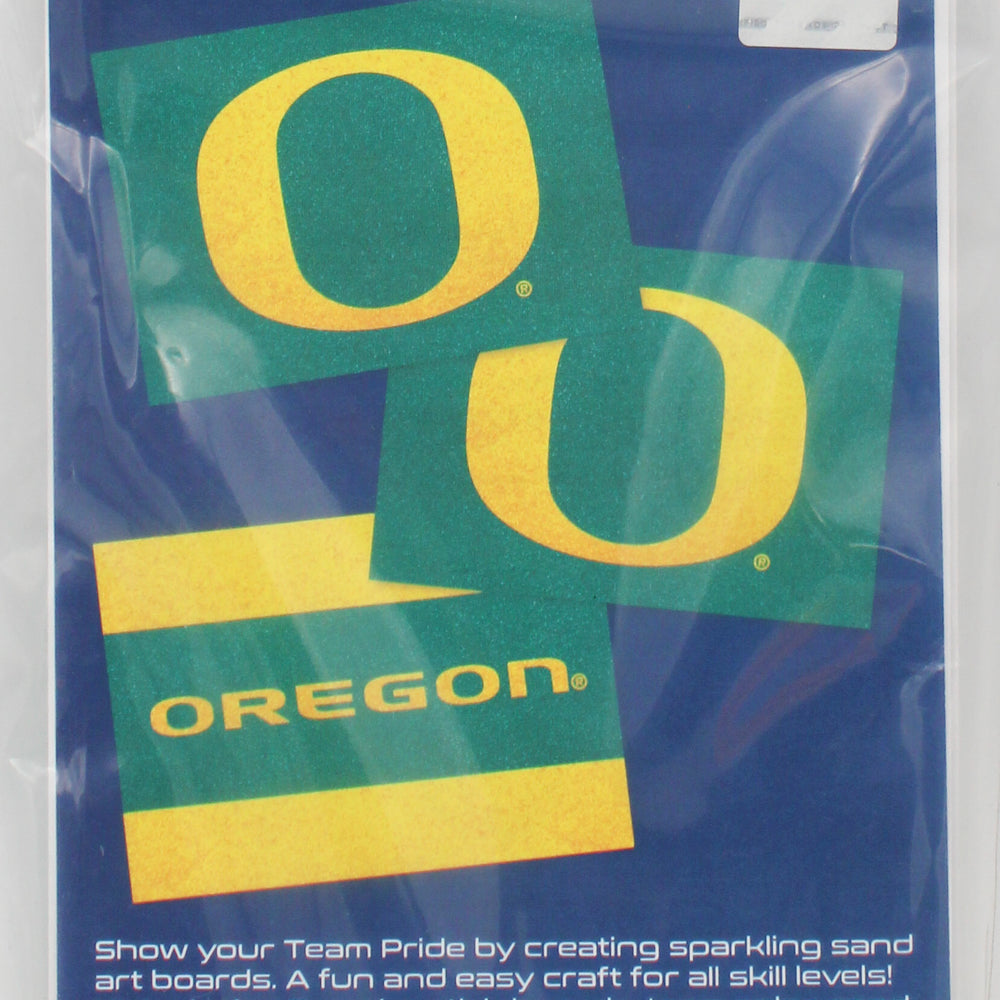 NCAA OREGON DUCKS SAND ART CRAFT KIT