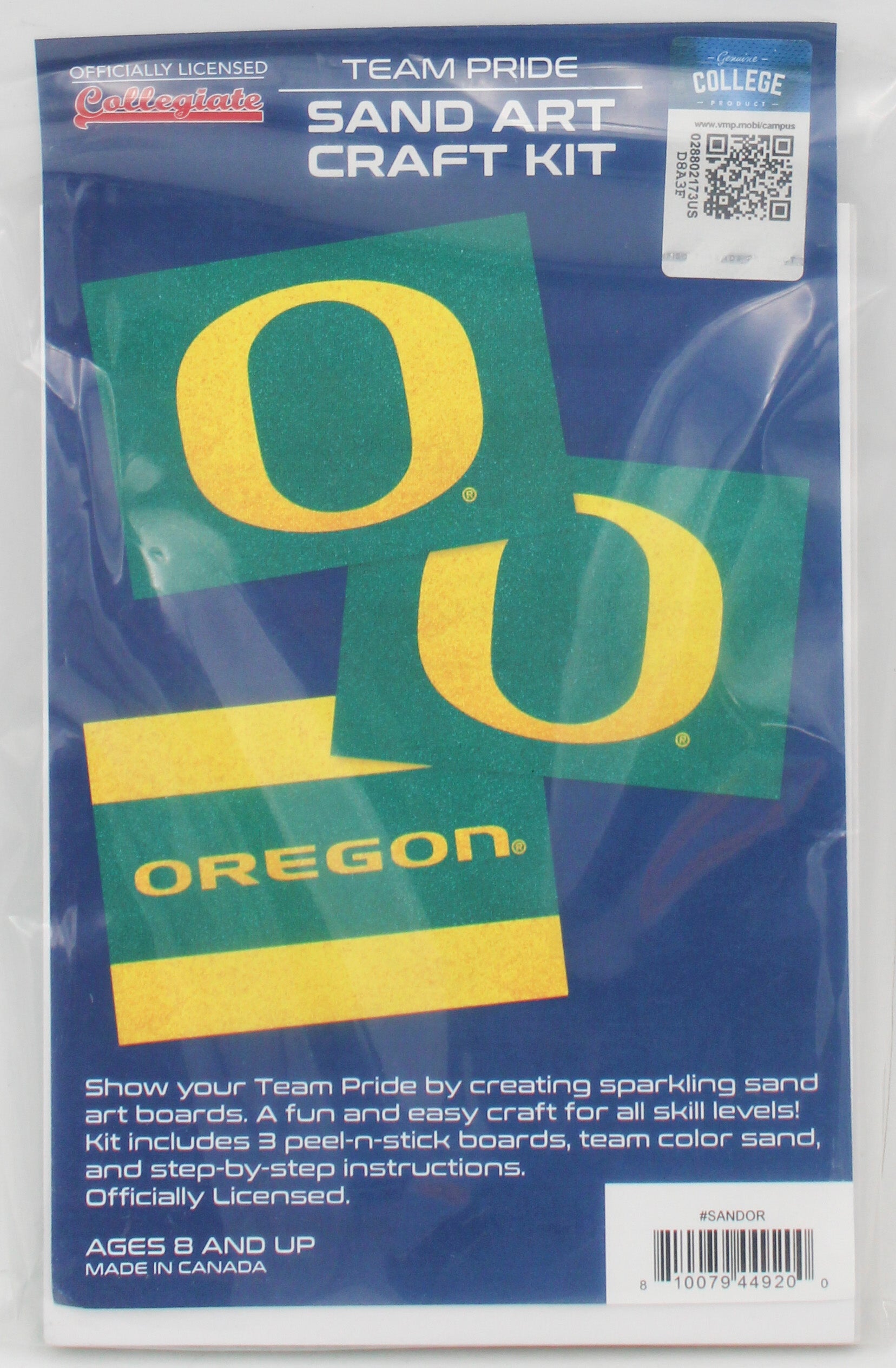 OREGON DUCKS SAND ART CRAFT KIT
